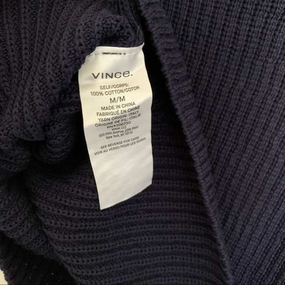 Vince Textured Rib Knit Tank size M NWT - Picture 5 of 5